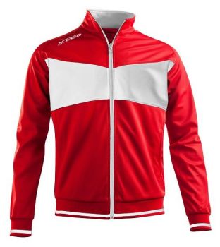 Acerbis Trainingsjacke Diadema rot-weiß